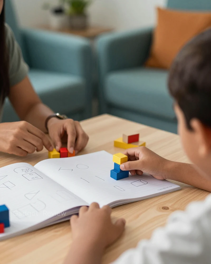 Kartu program contoh: Les matematika SD di rumah